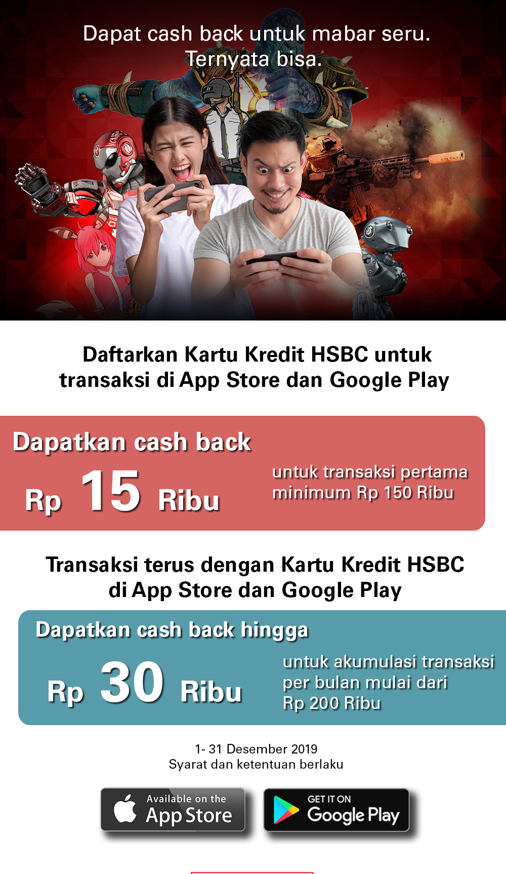 Google Play dan App Store